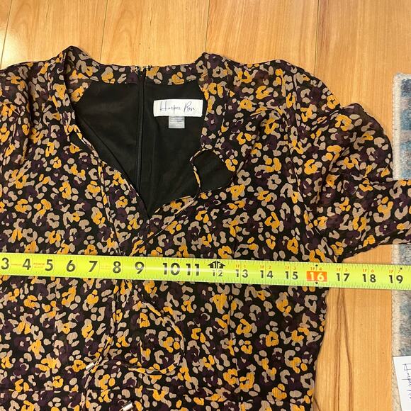 Retro Boho Cottagecore Floral Midi Dress Whimsigoth Prairie Romantic Fairycore 6 - Picture 13 of 15